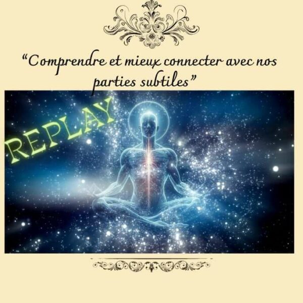 REPLAY - Comprendre et mieux connecter avec nos parties subtiles - 2h47 + votre nettoyage